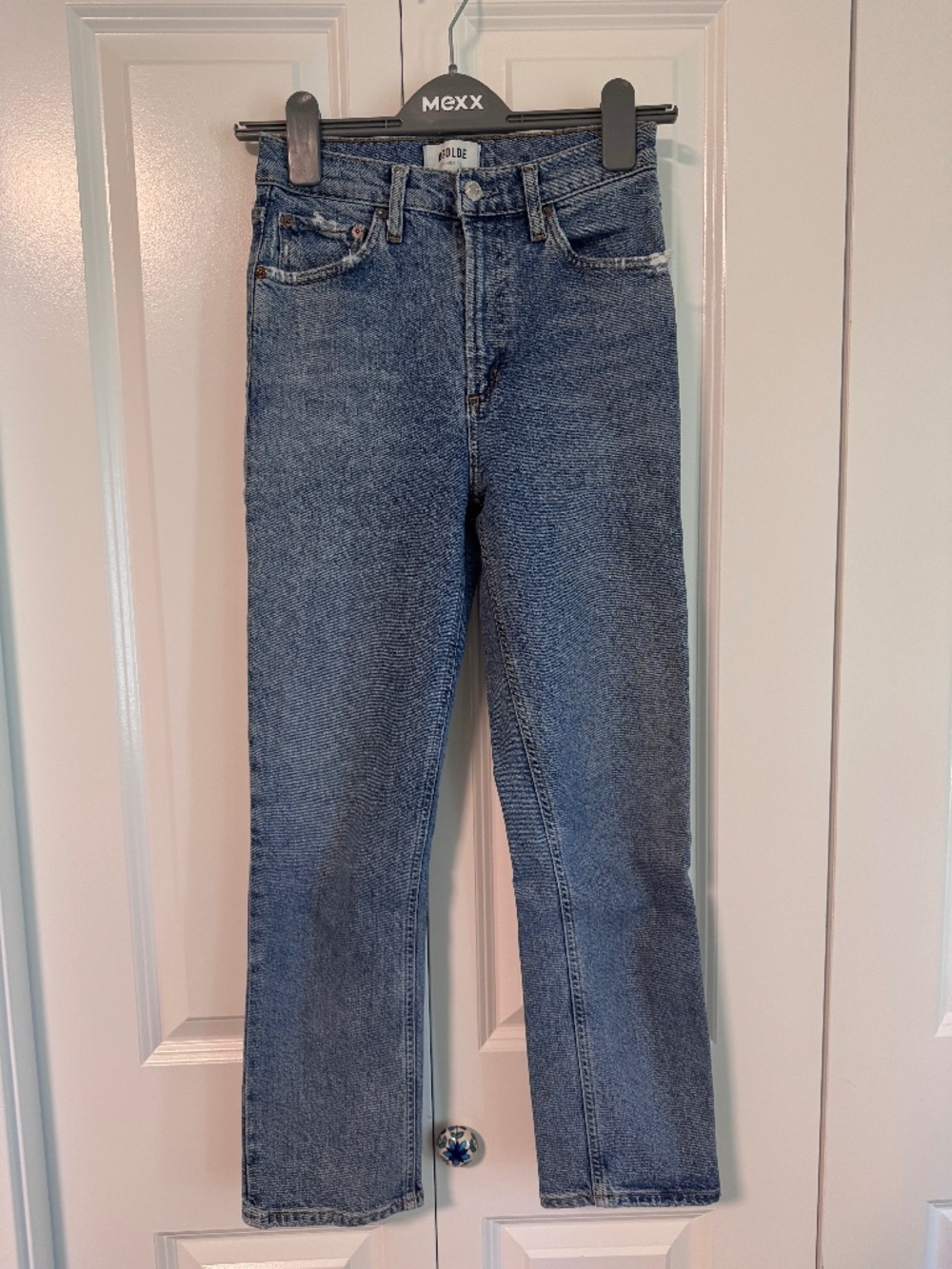 AGOLDE High-rise Straight Crop Size 23